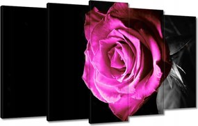 Vászonkép 100x60 Rózsa lila