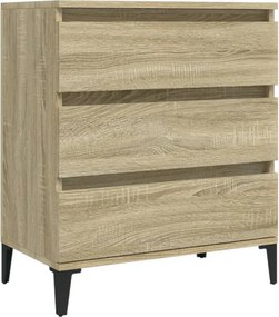 vidaXL sonoma tölgy színű szerelt fa tálalóasztal 60 x 35 x 70 cm