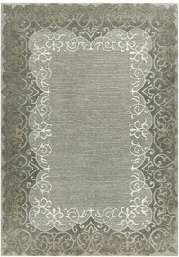 Hálószoba Szőnyeg Dísz Szürke Barna Divatos Puha Galya 160x230 cm