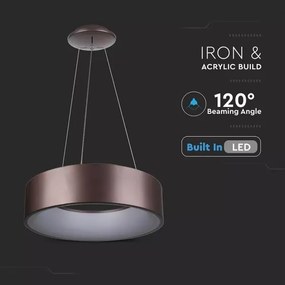 LED dimmelhető csillár zsinóron 1xLED/20W/230V