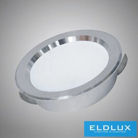 UNIVERSO mini spot lámpatest 3w 4000k 240lm 120° IP20 ∅70×19mm ezüst