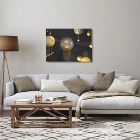 Kép - Absztrakció (üvegen) (70x50 cm)