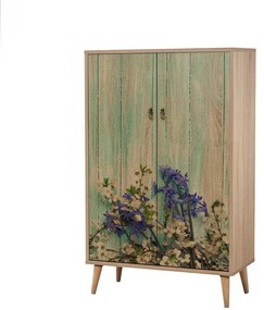 Mega Sonoma Oak Flowers I szekrény