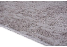 Szürke-világosbarna pamut lépcsőszőnyeg szett 16 db-os 25x65 cm Milan Vizon – Vitaus