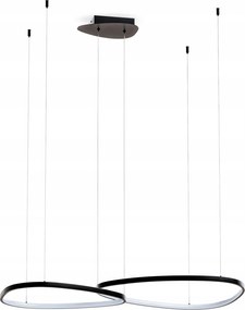 Led Mennyezeti Lámpa Függő Plafon Csillár Fehér Meleg Nappali Konyha 80W