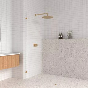 AREZZO design CLEAR walk-in zuhanyfal, átlátszó 1000x2000