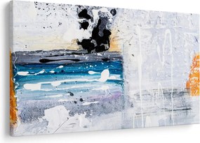 Kép - Absztrakt vonások (90x60 cm)