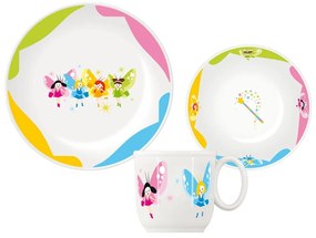 Porcelán gyerek étkészlet 3 db-os Bambini – Tescoma