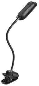 Immax 08998L - LED+CCT dimmelhető asztali csíptetős lámpa CLIP 7,5W/230V fekete
