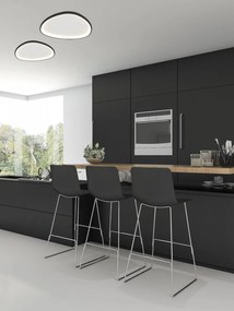 Mennyezeti Lámpa Fekete 39W 3067Lm 3000K 800X800X67mm