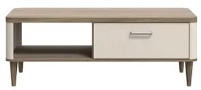 NOR dohányzóasztal, barna/bézs