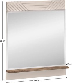 Tükör 70, kasmír/castello tölgy, EYCO