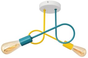 Gyerek mennyezeti lámpa OXFORD 2xE27/15W/230V