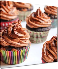 Vászonkép 70x70 Kakaós muffin Muffin