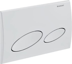 GEBERIT Kappa20 nyomólap, 2 mennyiségű, fehér