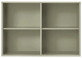 Khaki függő könyvespolc 89x61x32,5 cm Mistral – Hammel Furniture