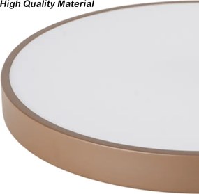 Brilagi - LED dimmelhető mennyezeti lámpa POOL LED/60W/230V 3000-6000K 60 cm barna+távirányító