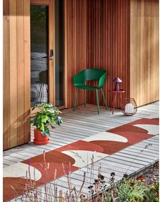 Téglavörös kültéri-beltéri futószőnyeg 70x180 cm Hill Brick Rust – Pappelina