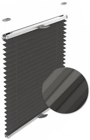 Gario Pliszé függöny Thermo Antracit Szélesség: 100,5 cm