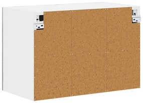 Fali konyhaszekrény 2 pcs Szürke Sonoma 60 x 31 x 40 cm Faanyag