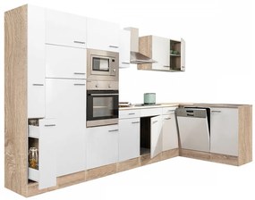 Yorki 370 sarok konyhabútor felülfagyasztós hűtős kivitelben