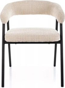 Katana karfás étkezőszék bézs/fekete