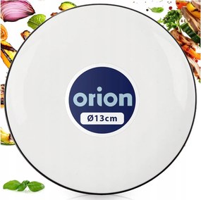 Csészealj kis porcelán tányér fehér 13 cm