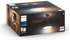 Philips - LED Dimmelhető csillár zsinóron Hue ENRAVE LED/33,5W/230V fekete + távirányító