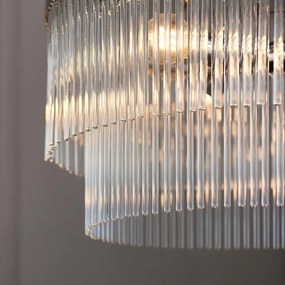 Endon glamour modern függeszték marietta nikkel átlátszó end104112