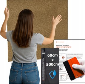 Öntapadós tapéta Vízálló Konyha Fal Bútor Arany Bronz