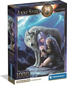 Anne Stokes Protector 1000 db-os Compact puzzle Clementoni