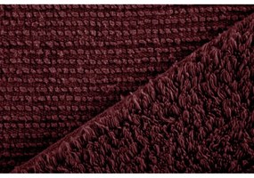 Borvörös fürdőszobai kilépő 100x60 cm Riva - Tiseco Home Studio