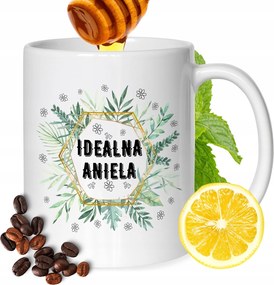 Angyalka Bögre Barátnők Ajándék Nyomtatott Fehér 330ml