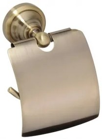 BEMETA RETRO WC papírtartó, 140x150x100mm, bronz (144112017) (XJ702)