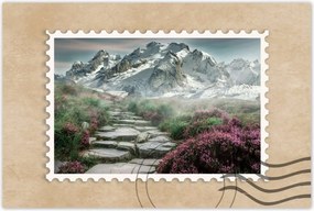 Poszterek 60x40 Hegyi kilátás Tájkép Köd