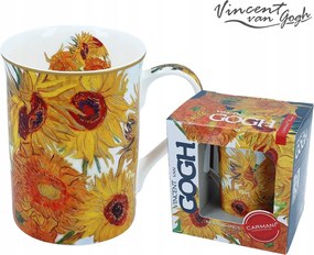 Porcelán bögre van Gogh 380ml Napraforgók