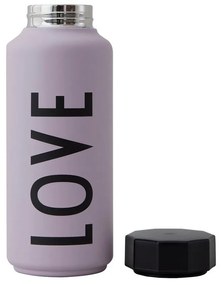 Love lila termosz, 500 ml - Design Letters