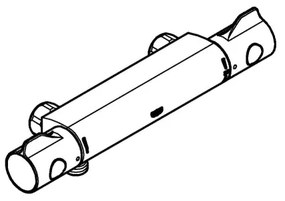 GROHE 34561000 - Termosztátos zuhanycsaptelep DN 15 fényes króm