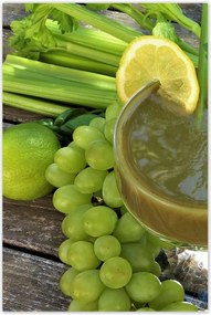 Poszter 60x90 Zöld gyümölcs mousse