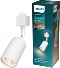 Sínre szerelhető spotlámpa Led sínre GU10 EasyLink Shea Philips