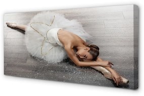 Canvas képek Női fehér balerina ruha 125x50 cm