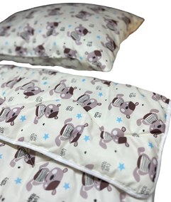 Gyermek antiallergén szett DeLuxe 90x135 cm - Tedy Cute Méret paplan - párna: 90x135 cm