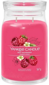 Yankee Candle Illatos gyertya, nagy Signature RedRaspberry, 567 g, L