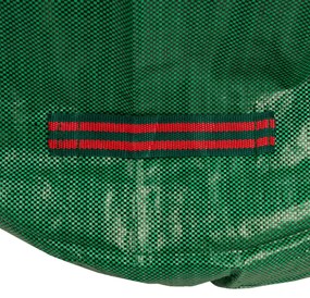 Összecsukható kerti kosár, ideális levelek, fű és egyéb hulladék gyűjtésére - 120 literes - zöld