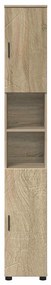 Fürdőszobai magas szekrény sonoma tölgy 30 x 35 x 192 cm