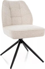 John Raven forgatható étkezőszék bézs/fekete