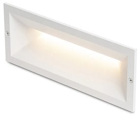 RENDL R13620 RAGG LED kültéri lámpa, falba süllyesztett IP65 fehér