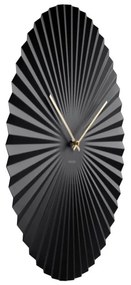 Sensu fekete óra, ø 50 cm - Karlsson