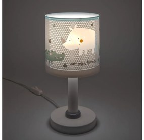 Dalber 60621N - LED gyereklámpa RHINO&CROCO 1xG4/4W/230V szürke