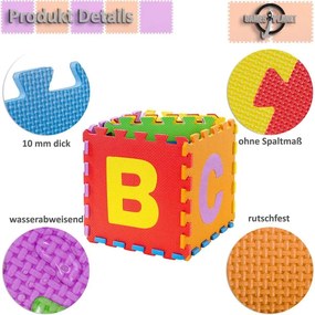 GamesPlanet® Hab kirakós számok és betűk 86 db